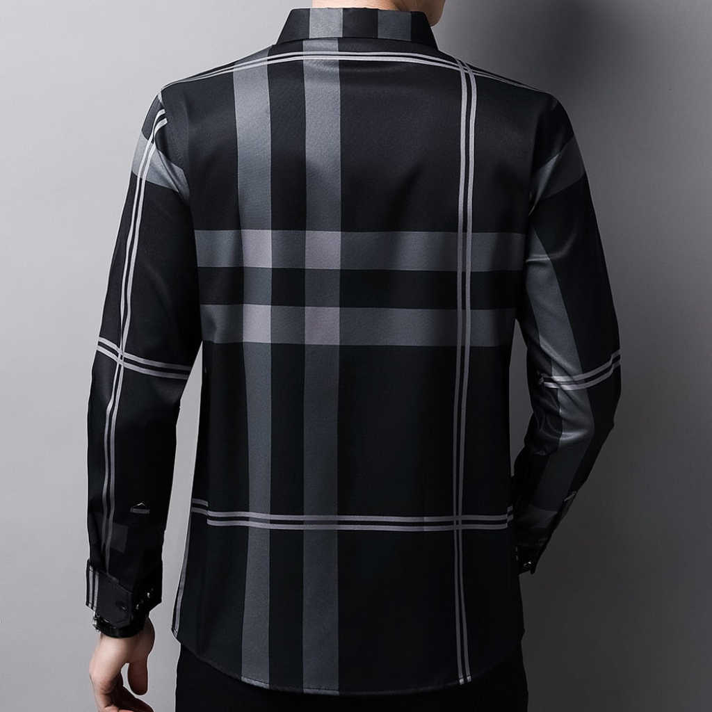 Camisa-Social-de-Seda-Xadrez-Calviori-6