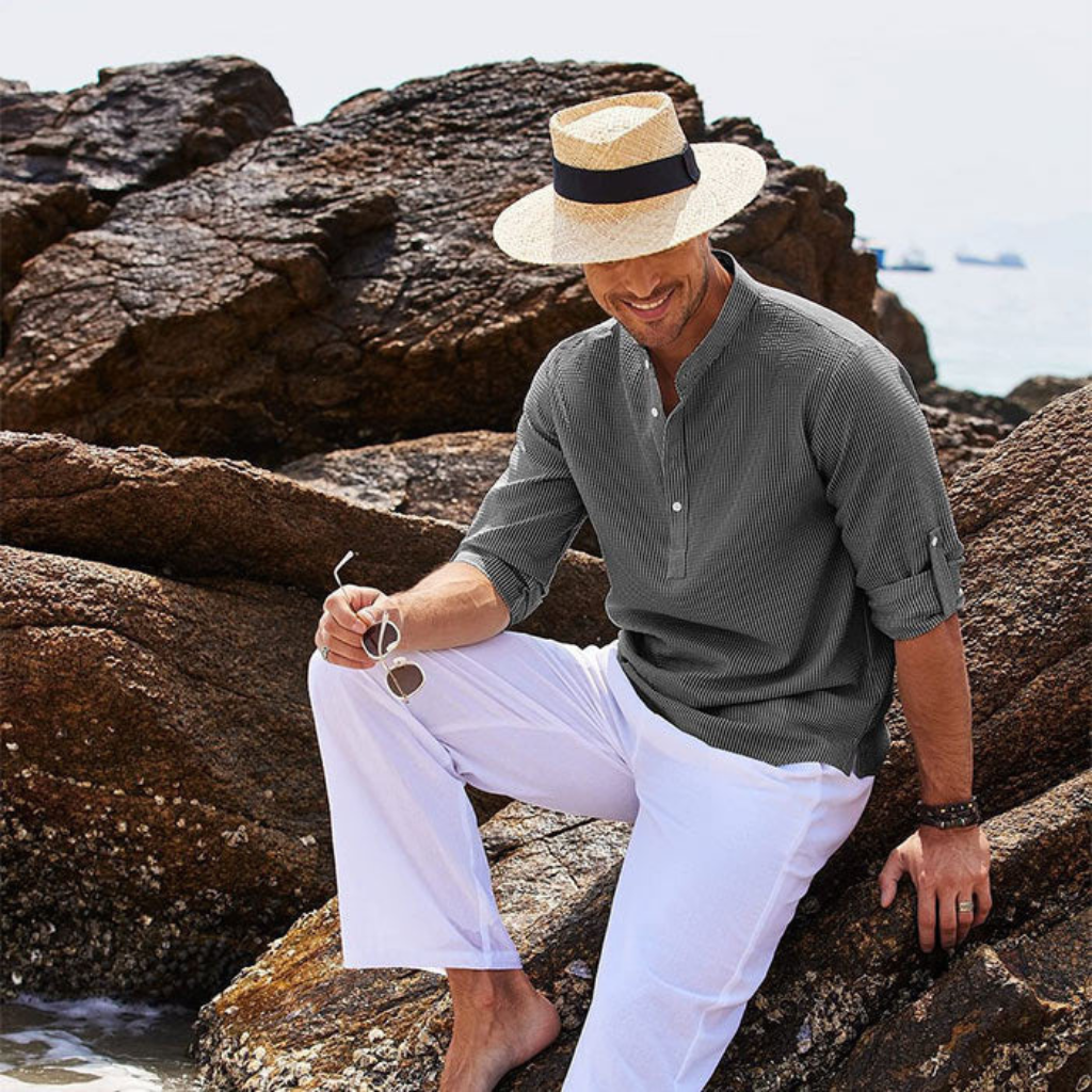 Camisa-de-Linho-Calviori-Beach-7