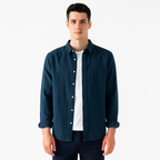 Camisa-de-Linho-Calviori-Blu-Marino-2