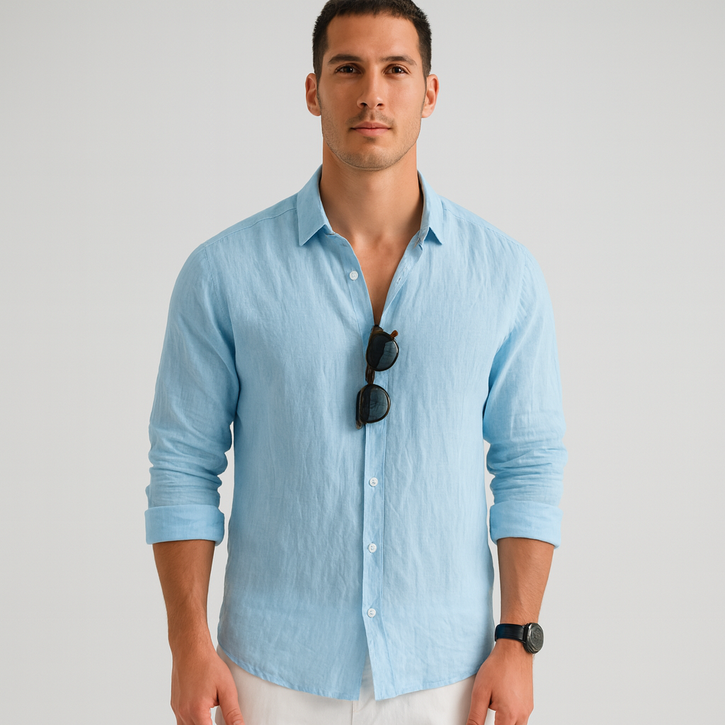 Camisa-de-Linho-Calviori-Capri-Blue-2