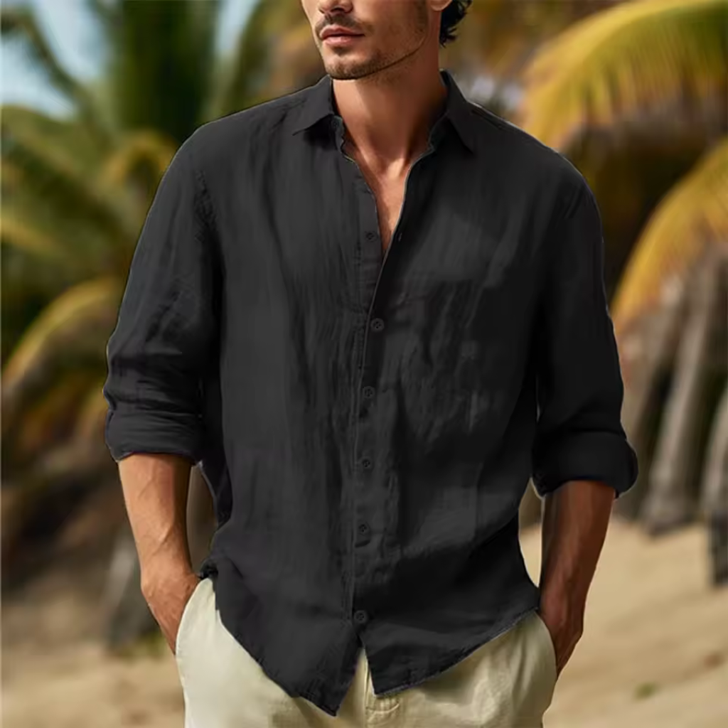Camisa-de-Linho-Masculina-Calviori-Capri-4