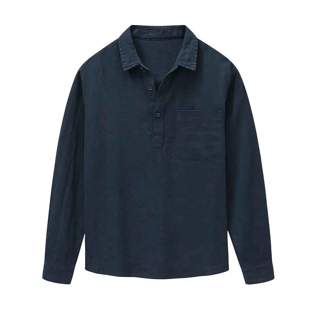 Camisa-de-Linho-Masculina-Calviori-Casual-1