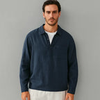 Camisa-de-Linho-Masculina-Calviori-Casual-2