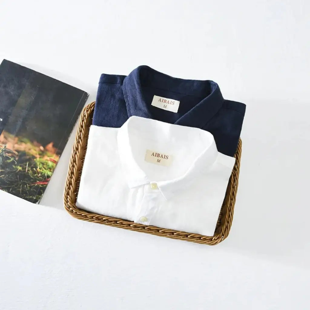 Camisa-de-Linho-Masculina-Calviori-Casual-5