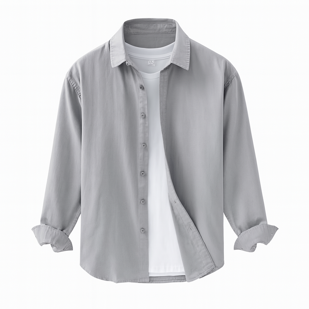 Camisa-de-Linho-Masculina-Calviori-Grigio-1