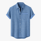 Camisa-de-Linho-Masculina-Calviori-Marino-1