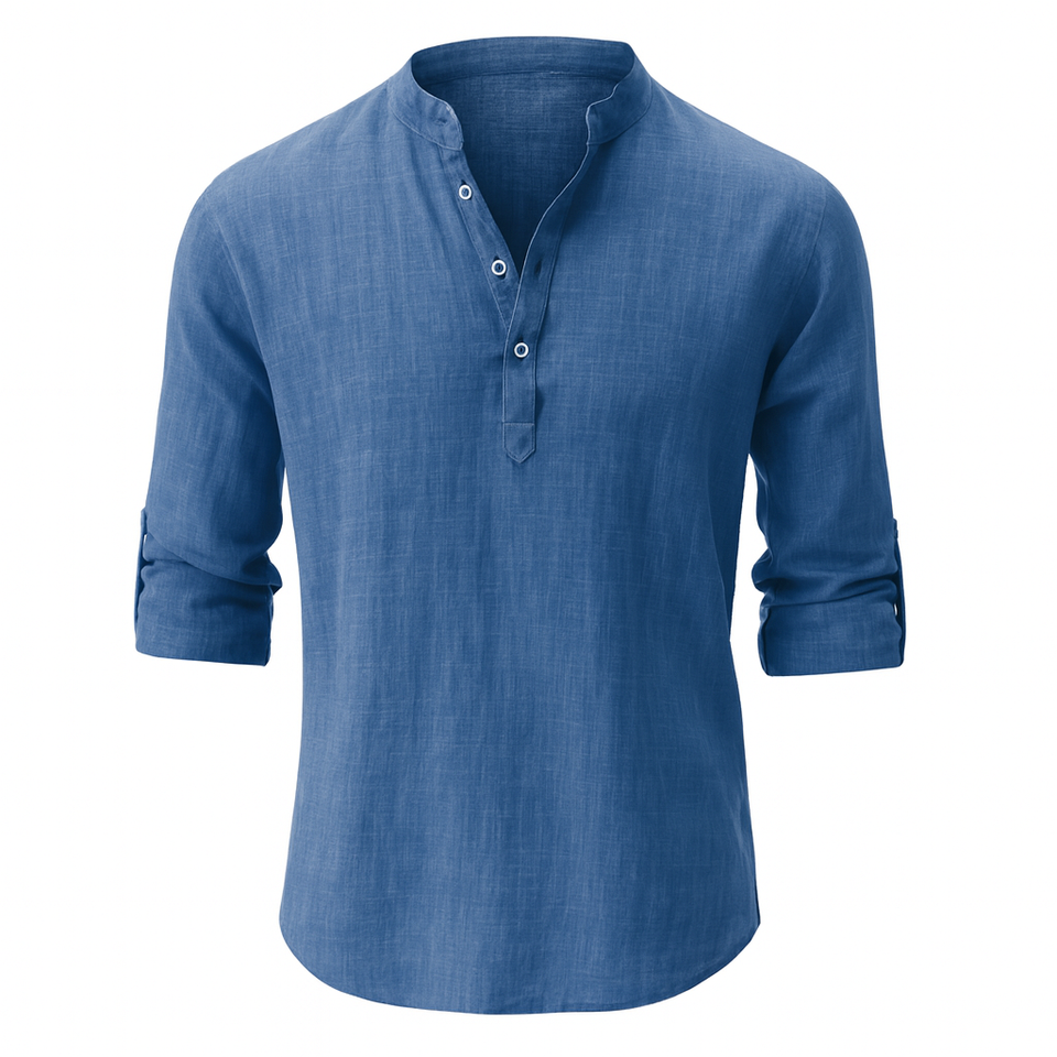 Camisa-de-Linho-Masculina-Calviori-Ocean-1