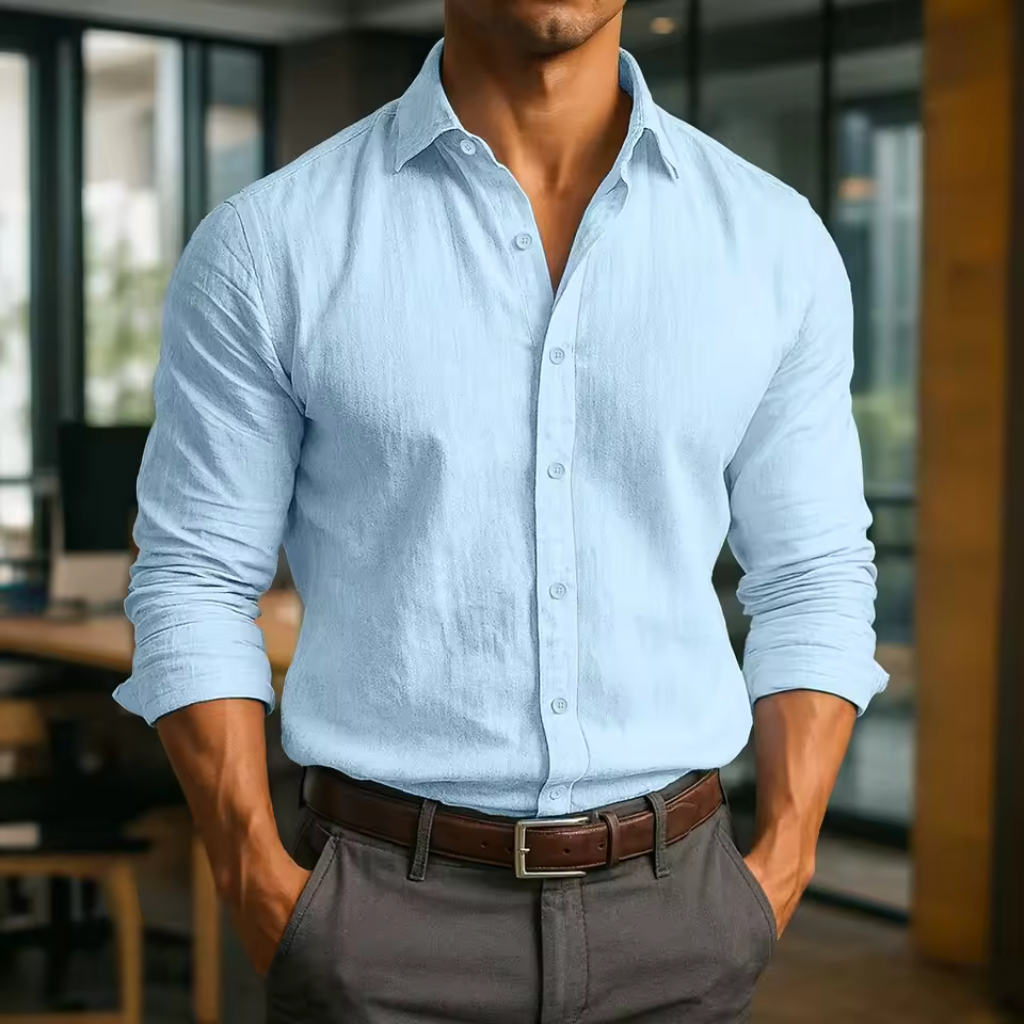 Camisa-de-Linho-Masculina-Calviori-Portofino-5