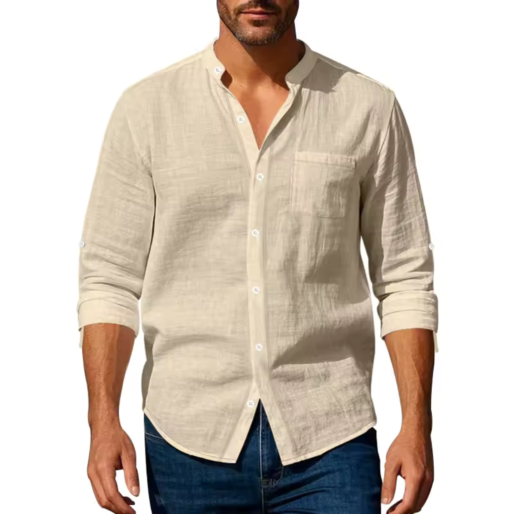 Camisa-de-Linho-Masculina-Calviori-Roma-5