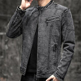 Jaqueta Jeans Masculina Calviori Vintage