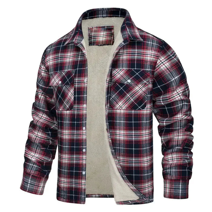Jaqueta-Masculina-Xadrez-Calviori-Noir-4